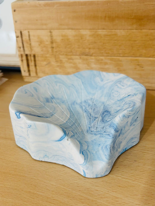 Porte Savon Coquillage Jesmonite