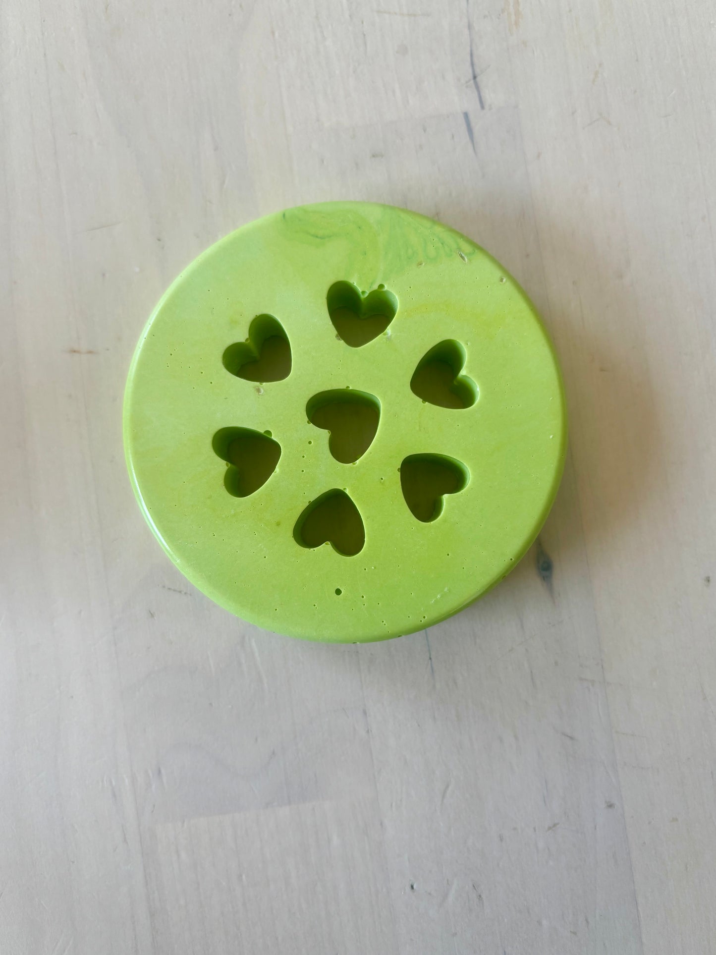 Disque Floral en Jesmonite