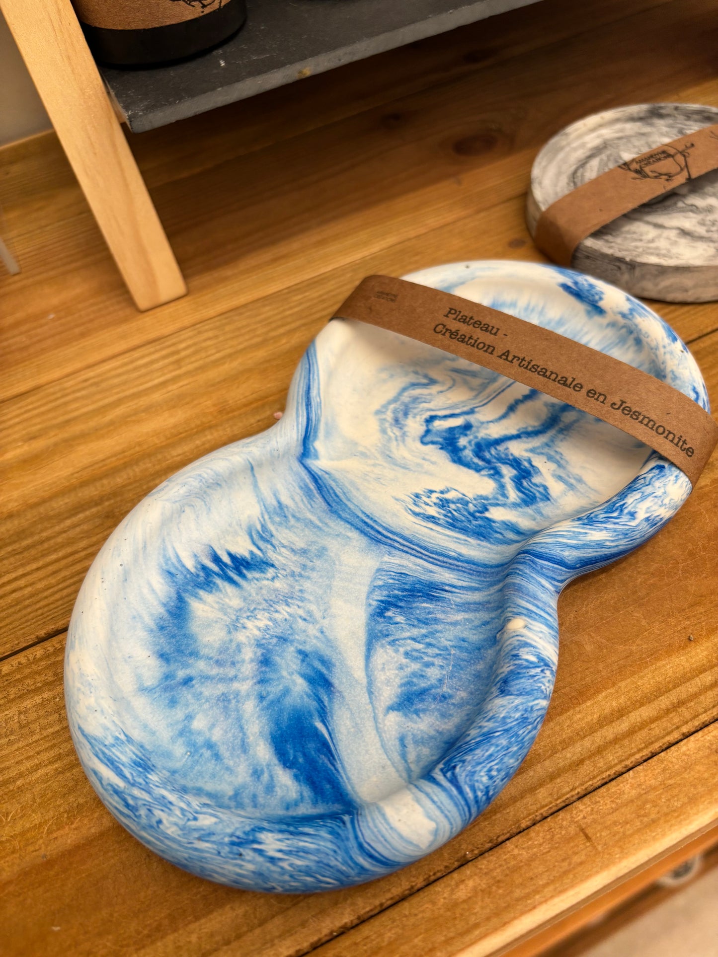 Plateau terrazzo en jesmonite fait main – objet déco design