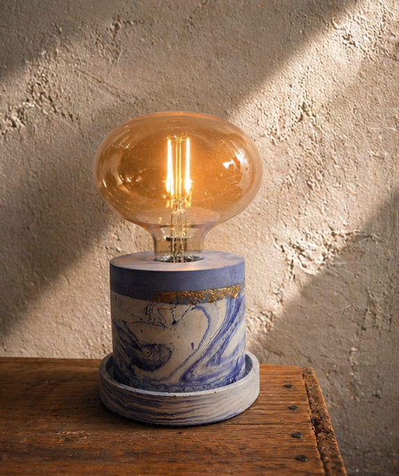 lumiere jesmonite marbre