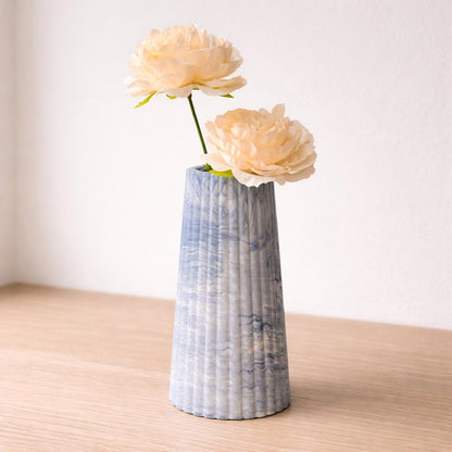 Vase en Jesmonite Marbré Fait Main