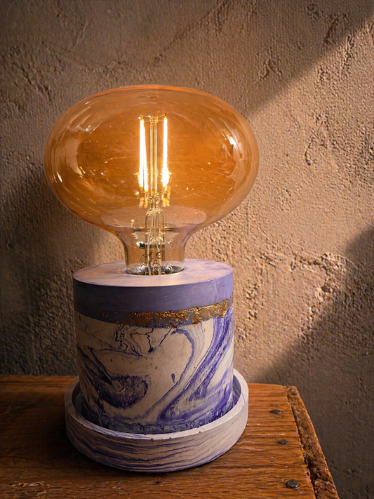 lumiere a poser en jesmonite