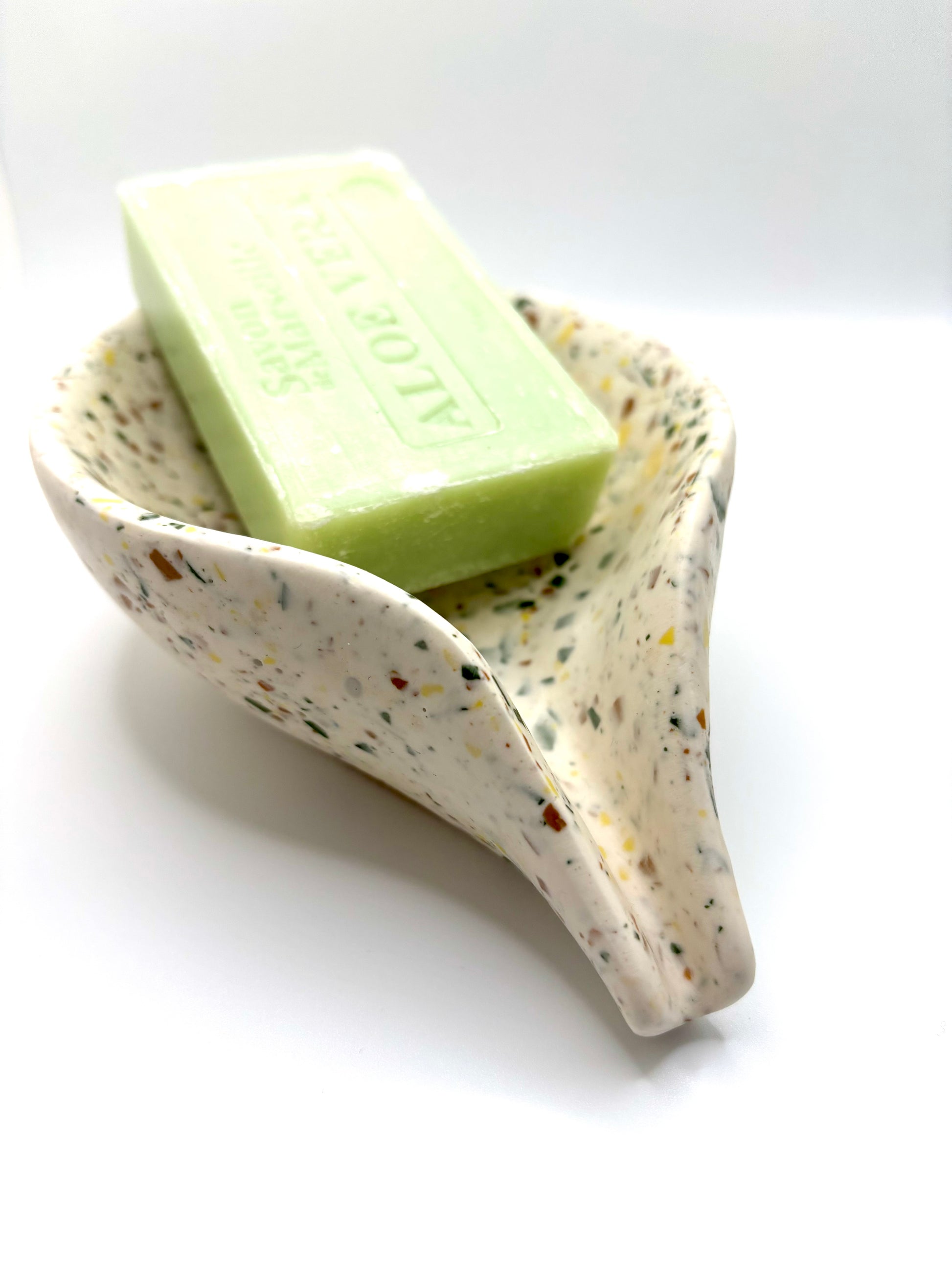 porte savon terrazzo